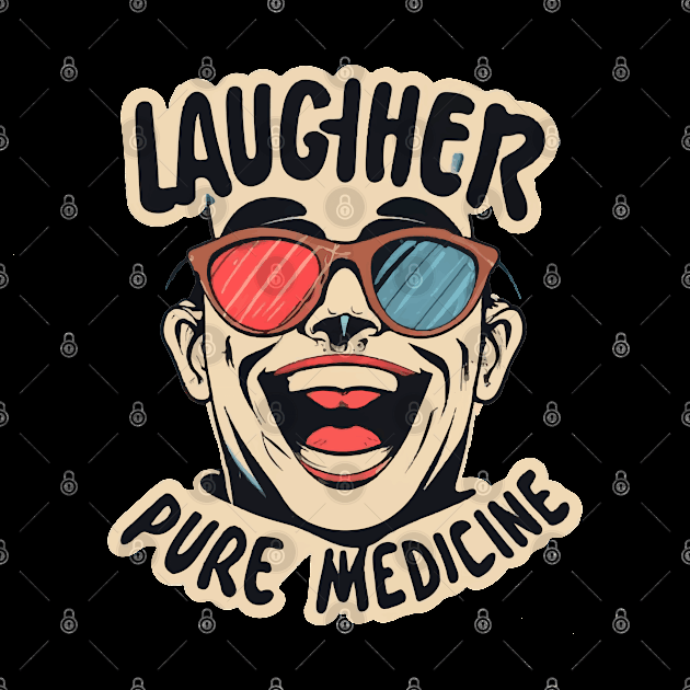 Laughter, pure medicine by ArtfulDesign